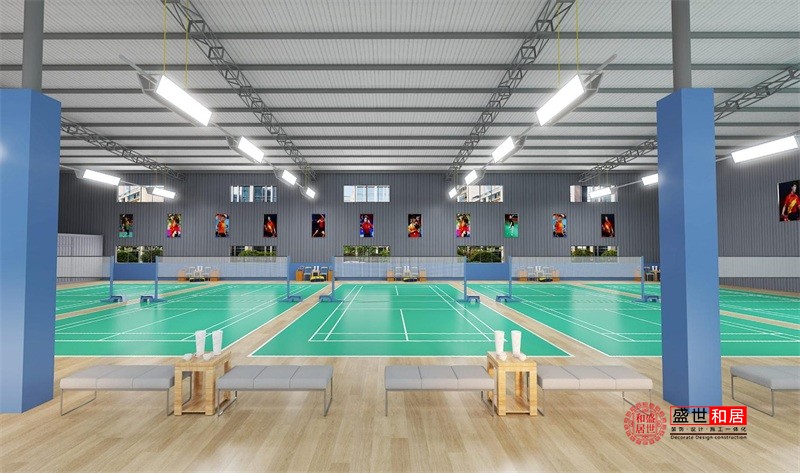 合肥羽毛球館華麗蛻變:豪華裝修即將璀璨登場